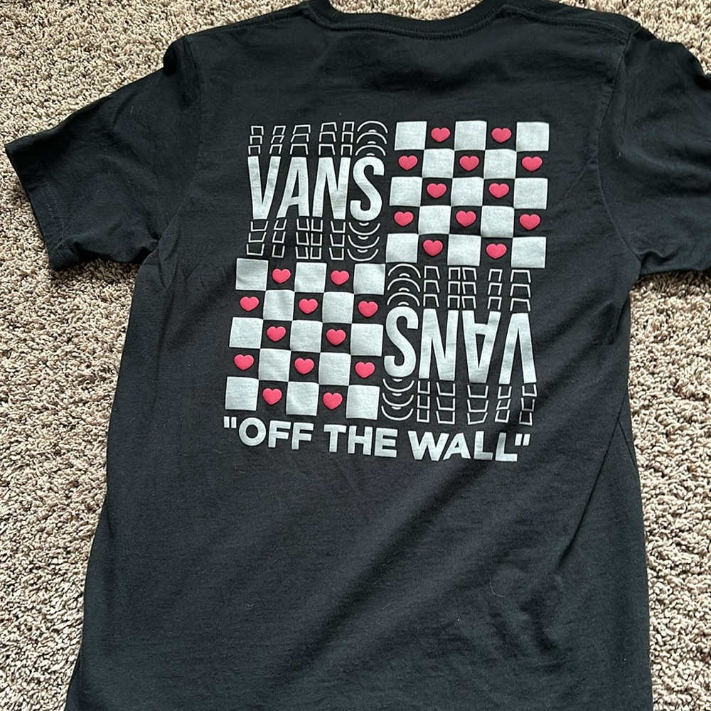 VANS heart Valentine’s Day kid’s medium